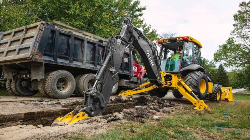 John Deere Improves Performance, Reliability With L-Series Backhoe Upgrades